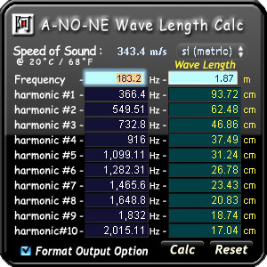 Wave Length Calculator