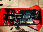Removed the top cover for cabling. It is such a beautiful design by Johan Berglund. 配線変更のために丸裸に・・